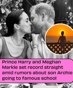 Ο Πρίγκιπας Χάρι και η Μέγκαν Μαρκλ ξεκαθαρίζουν τις φήμες περί του ότι ο γιος τους Άρτσι θα πάει σε διάσημο σχολείο