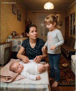 Η εξάχρονη κόρη μου κι εγώ αλλάζαμε την πάνα του νεογέννητου μωρού της αδελφής μου, όταν εκείνη έδειξε τον μικρό της ξάδερφο και είπε: «Μαμά, τι είναι αυτό;»