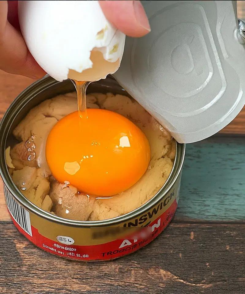 Δείτε τι μπορείτε να φτιάξετε αν προσθέσετε αυγό σε μια κονσέρβα τόνου