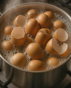 Σταματήστε να τα Πετάτε: Βράστε τα Τσόφλια των Αυγών και Ανακαλύψτε τις Καταπληκτικές Χρήσεις τους