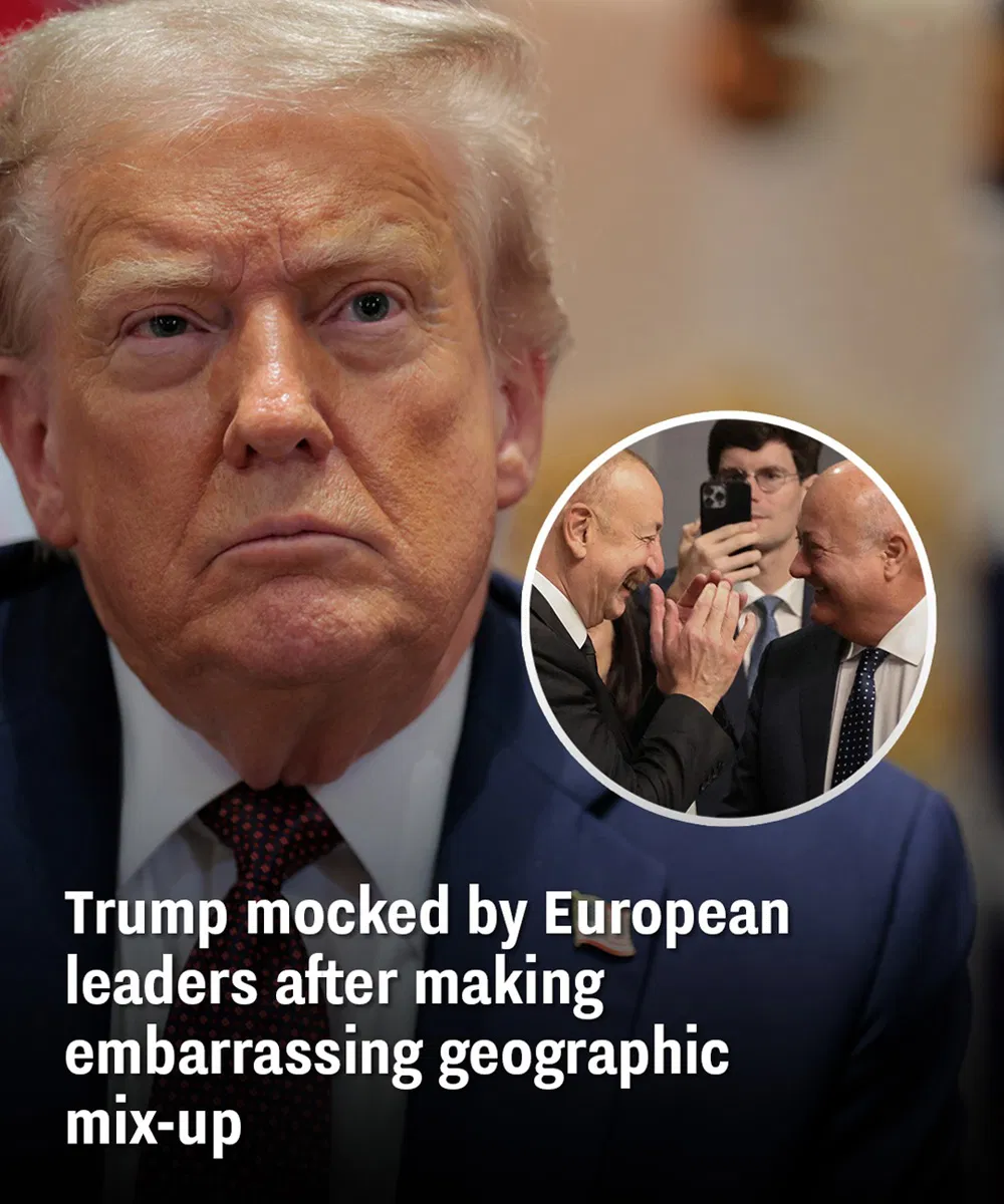 Ο Τραμπ έγινε αντικείμενο κοροϊδίας από Ευρωπαίους ηγέτες μετά από γεωγραφικό λάθος