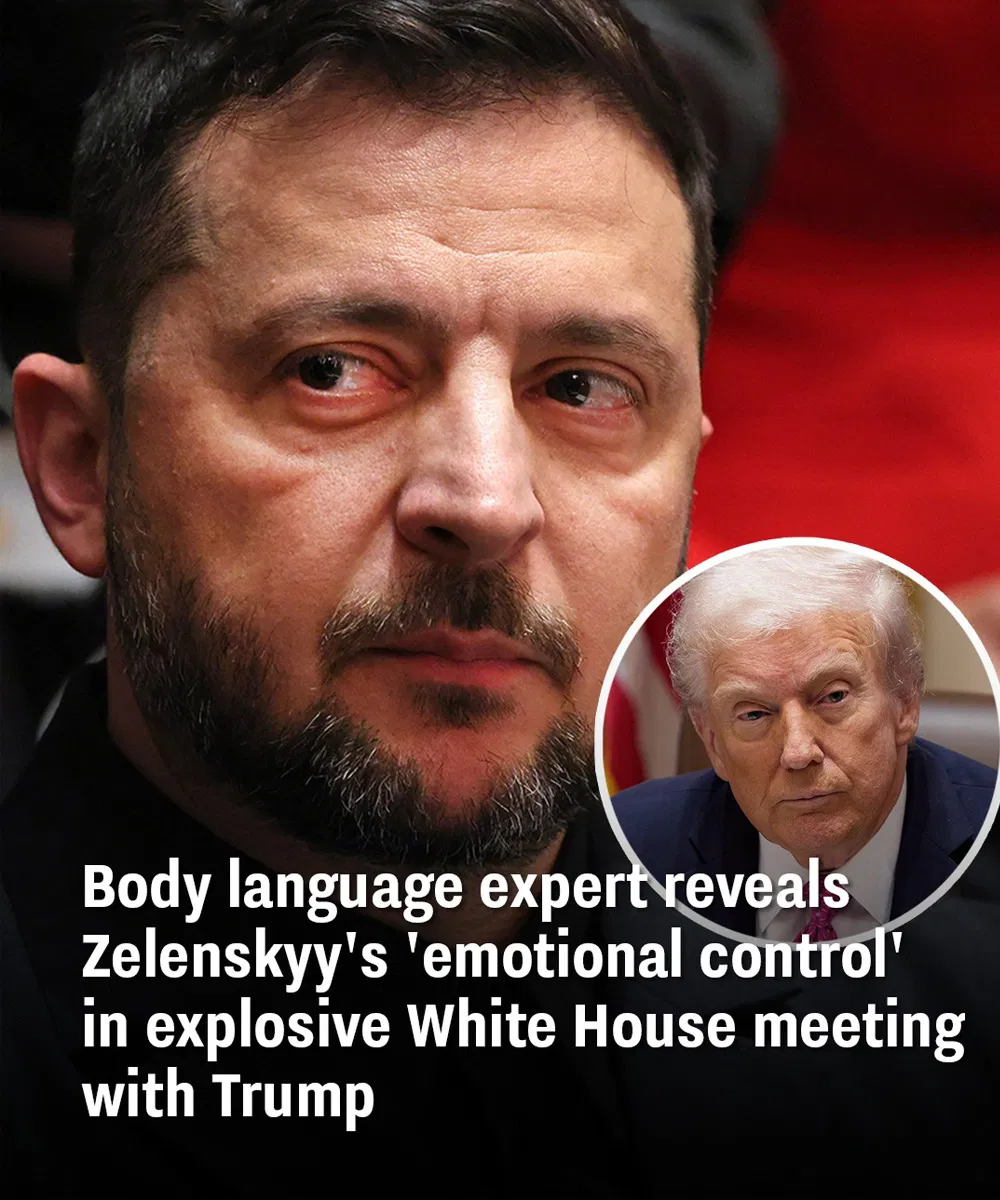 Ειδικός στη γλώσσα του σώματος αποκαλύπτει τον «συναισθηματικό έλεγχο» του Ζελένσκι στη θυελλώδη συνάντηση του Λευκού Οίκου με τον Τραμπ.