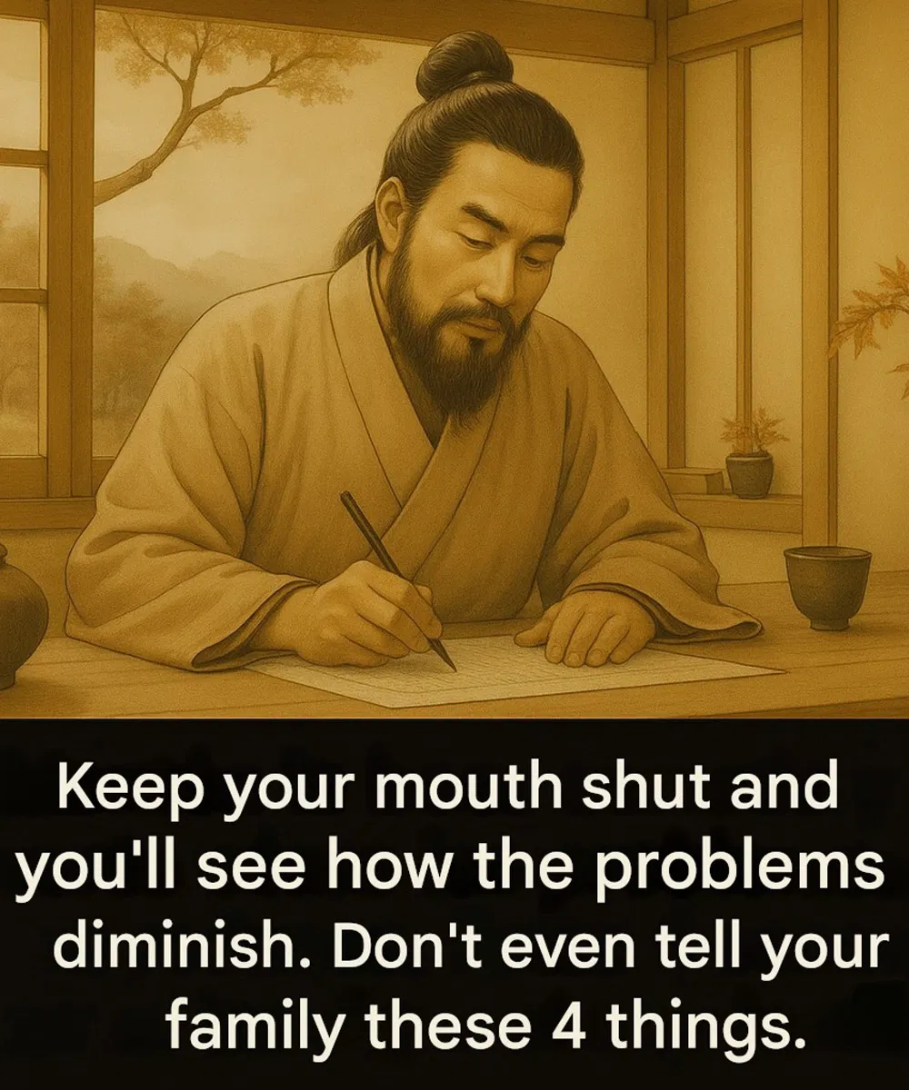 «Αυτά τα 4 πράγματα: μην τα πεις ούτε στην ίδια σου την οικογένεια»