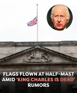 Σημαίες κυματίζουν μεσίστιες εν μέσω φημών ότι “ο Βασιλιάς Κάρολος είναι νεκρός