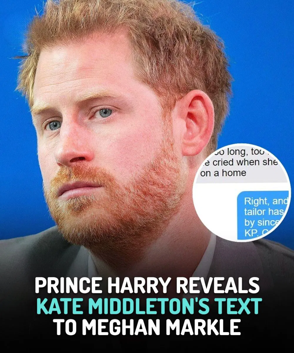 Ο πρίγκιπας Χάρι αποκαλύπτει τα μηνύματα της Κέιτ Μίντλετον στη Μέγκαν Μαρκλ κατά τη διάρκεια της διάσημης αντιπαράθεσης