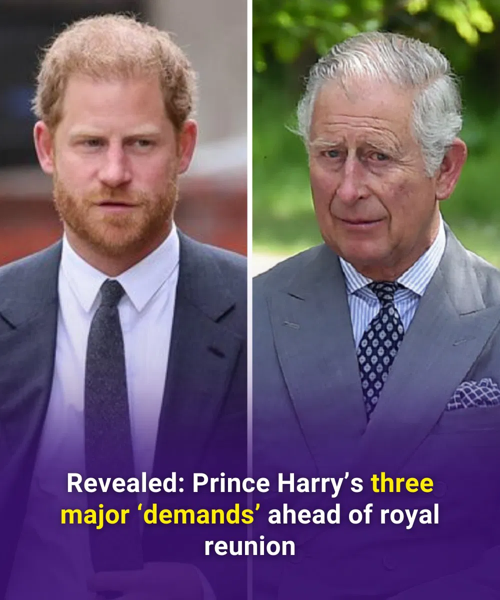 Συμφιλίωση με τίμημα»: Η «λίστα απαιτήσεων» του πρίγκιπα Χάρι πριν την επιστροφή του στο Ηνωμένο Βασίλειο και τη συνάντηση με τον βασιλιά Κάρολο Γ’ αφήνει τους αυλικούς του παλατιού «εκπληκτους