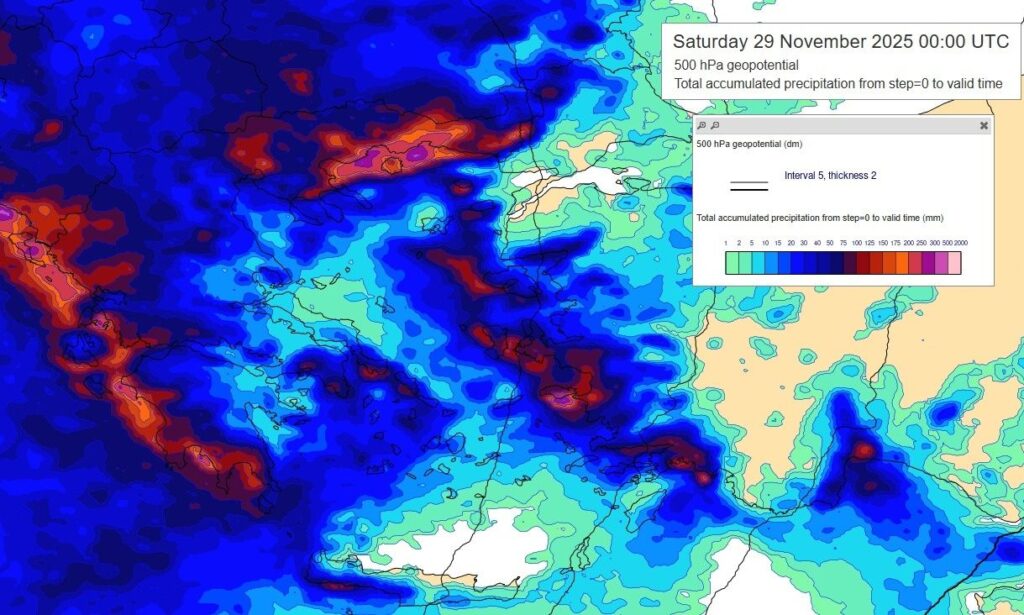 Κακοκαιρία ADEL: Πότε ξεκινάει η 48ωρη «επέλασή» της – Ποιες περιοχές είναι στο «κόκκινο»