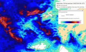 Κακοκαιρία ADEL: Πότε ξεκινάει η 48ωρη «επέλασή» της – Ποιες περιοχές είναι στο «κόκκινο»
