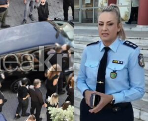 Μόλις το ανακοίνωσε η Κωνστάντια Δημογλίδου την ώρα της κηδείας του 39xpovoυ Φανούρη στα Βορίζια