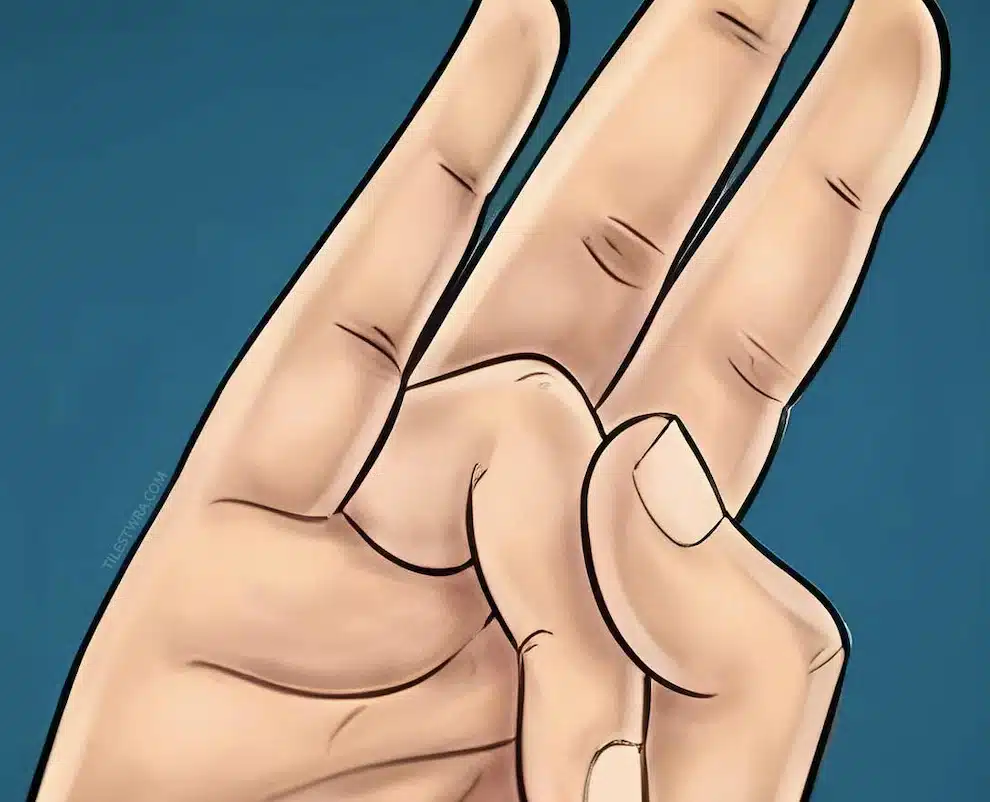 Τεντώστε τον παράμεσο σας με τον αντίχειρά σας και κρατήστε το για λίγα δευτερόλεπτα. Θα λατρέψετε το λόγο!