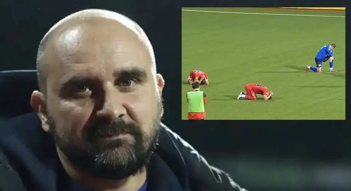 Τραγικές φιγούρες οι ποδοσφαιριστές του όταν έμαθαν ότι πέθανε ο προπονητής τους