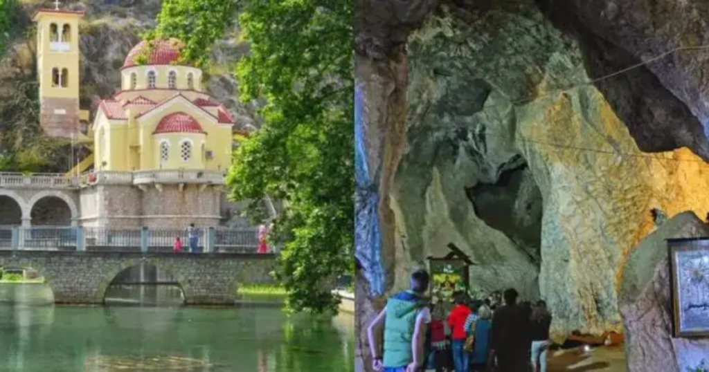 Μαγευτικός ναός: Η ελληνική εκκλησία που είναι χτισμένη πάνω σε σπηλιά και από κάτω της τρέχουν νερά από πηγές