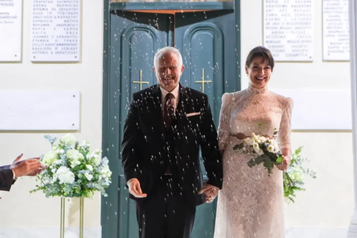 Γιάννης Ραγκούσης και Μαρίνα Κοντοτόλη παντρεύτηκαν – Το φωτογραφικό άλμπουμ από το μυστήριο
