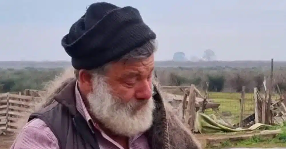 Ευχάριστα νέα για τον κτηνοτρόφο που είχε καταρρεύσει για τα πρόβατά του