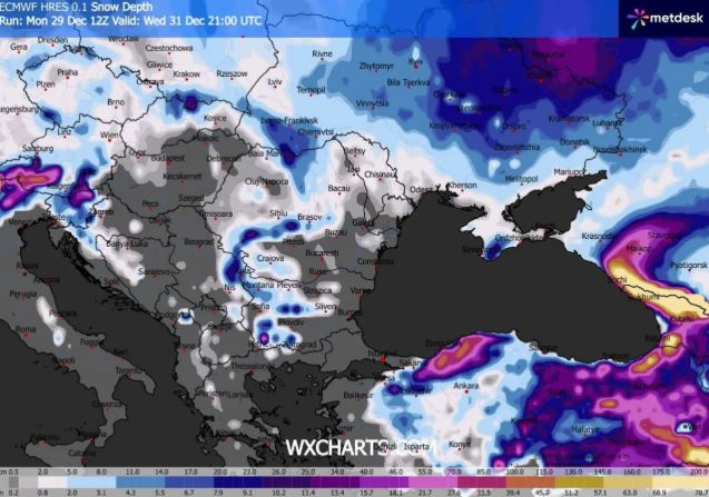 Καιρός: Ψύχος από τον αρκτικό κύκλο στην Ελλάδα – Πότε πέφτει η θερμοκρασία