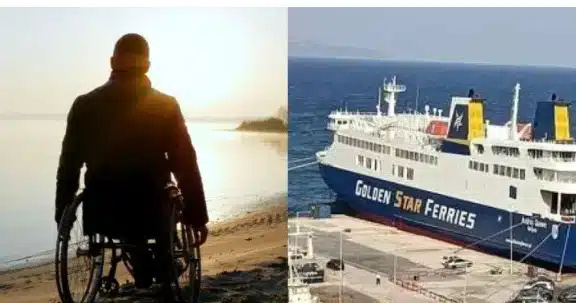 Δέθηκε σε ένα καροτσάκι και έδωσε Βουτιά στη Θάλασσα- «Φεύγω γιατί δεν θέλω να…»