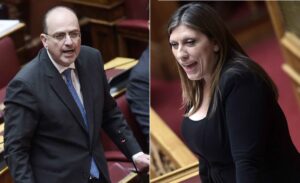 Χαμός με Κωνσταντοπούλου και Λαζαρίδη μέσα στην εξεταστική – «Τι είπες θρασύδειλε για τον πατέρα μου;» (video)