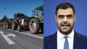 Αυστηρή τοποθέτηση Μαρινάκη για μπλόκα αγροτών: «Οι δρόμοι ανήκουν σε όλους και θα μείνουν ανοιχτοί»