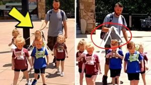 Είναι παιδιά, όχι σκυλιά» – Πατέρας δέχεται πυρά επειδή έβαλε λουριά στα πεντάδυμά του