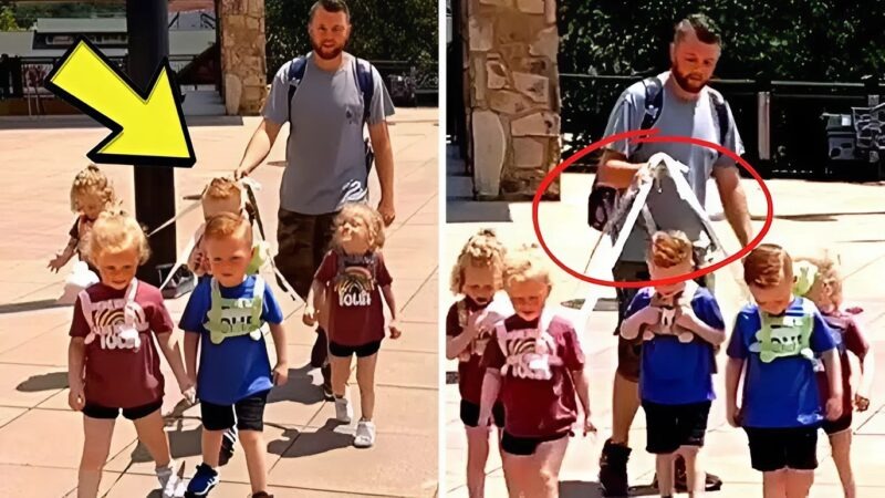 Είναι παιδιά, όχι σκυλιά» – Πατέρας δέχεται πυρά επειδή έβαλε λουριά στα πεντάδυμά του