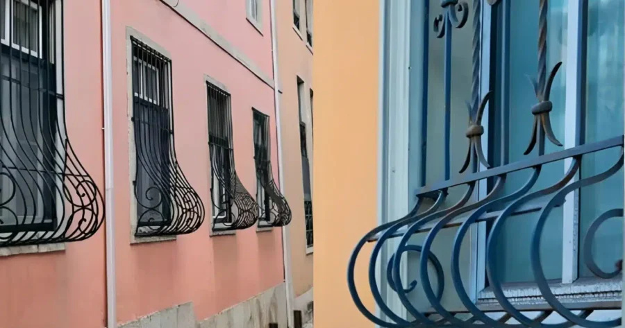 Σοκαρίστηκα όταν έμαθα γιατί κάποια κάγκελα παραθύρων καμπυλώνουν στον πάτο - οι περισσότεροι δεν γνωρίζουν τον πραγματικό λόγο