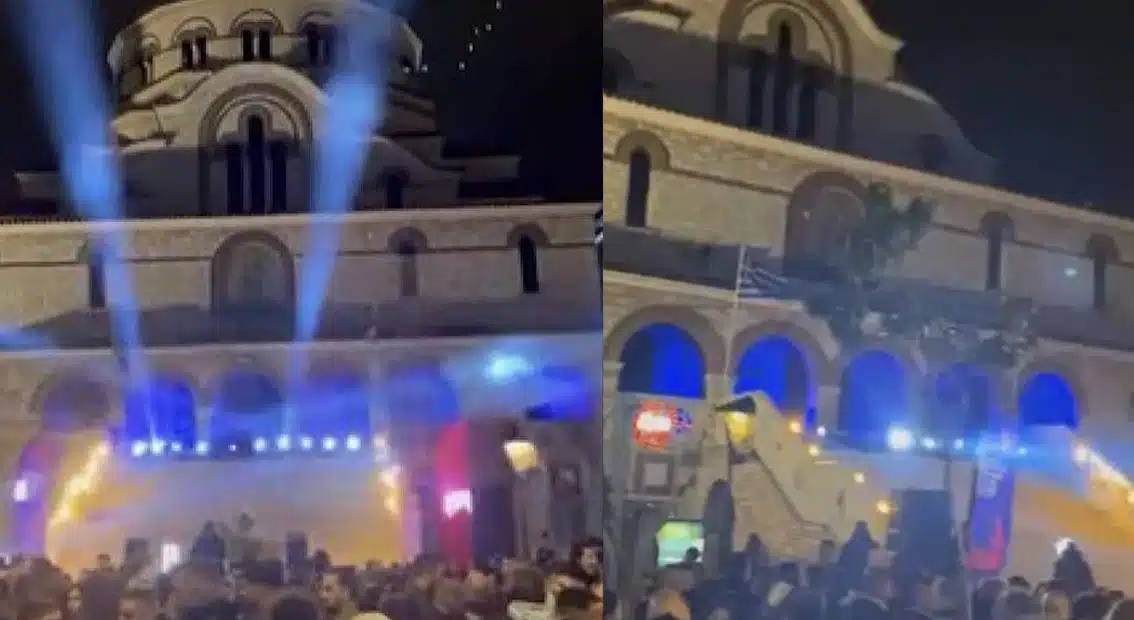 Δεν ξανάγινε! Πάρτι με ηλεκτρονική μουσική μπροστά πασίγνωστη εκκλησία, με τις ευλογίες του Δήμου Αθηναίων – Έξαλλοι οι κάτοικοι της περιοχής