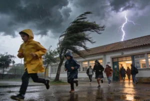 Κλειστά σχολεία, καταρρέουν κτίρια: Τουλάχιστον 5 νεκροί από την καταιγίδα “Μοιάζει σαν να έπεσε βόμβα”