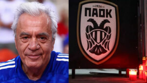 Η στιγμή που ο Τάκης Τσουκαλάς ανακοινώνει πως δεν θα κάνει εκπομπή λόγω πένθους για τους οπαδούς του ΠΑΟΚ