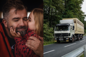 «Έμεινα μόνος μου με 4 παιδιά και τα μεγαλώνω μαζί μου στο φορτηγό»: Η συγκινητική ιστορία του Ηλία