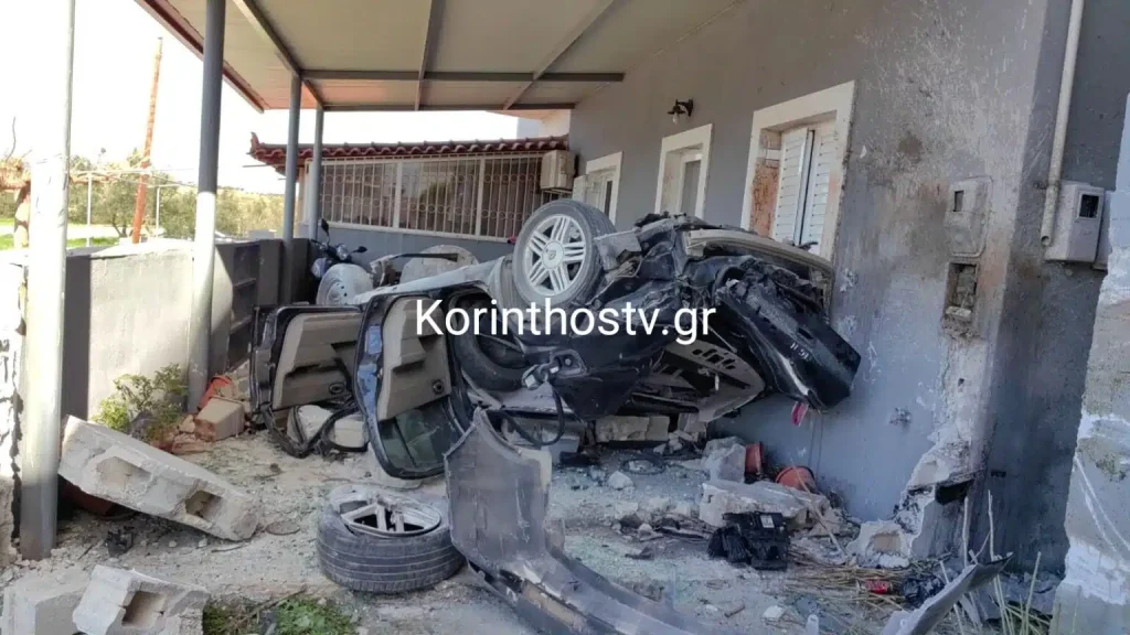 Τραγωδία σοκ στην χώρα μας με δυο νεκρά παιδιά – Αυτοκίνητο καρφώθηκε σε σπίτι