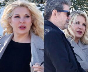 Όλοι κοιτούσαν την Ελένη Μενεγάκη: Τι συνέβn χθες στην κηδεία του Γιώργου Παπαδάκη στη Ριτσών