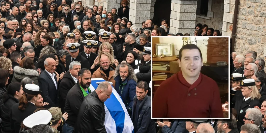 Σκηνές αρχαίας τραγωδίας στην κηδεία του άτυχου λιμενικού – Τι πρότεινε ο Κικίλιας στην οικογένεια