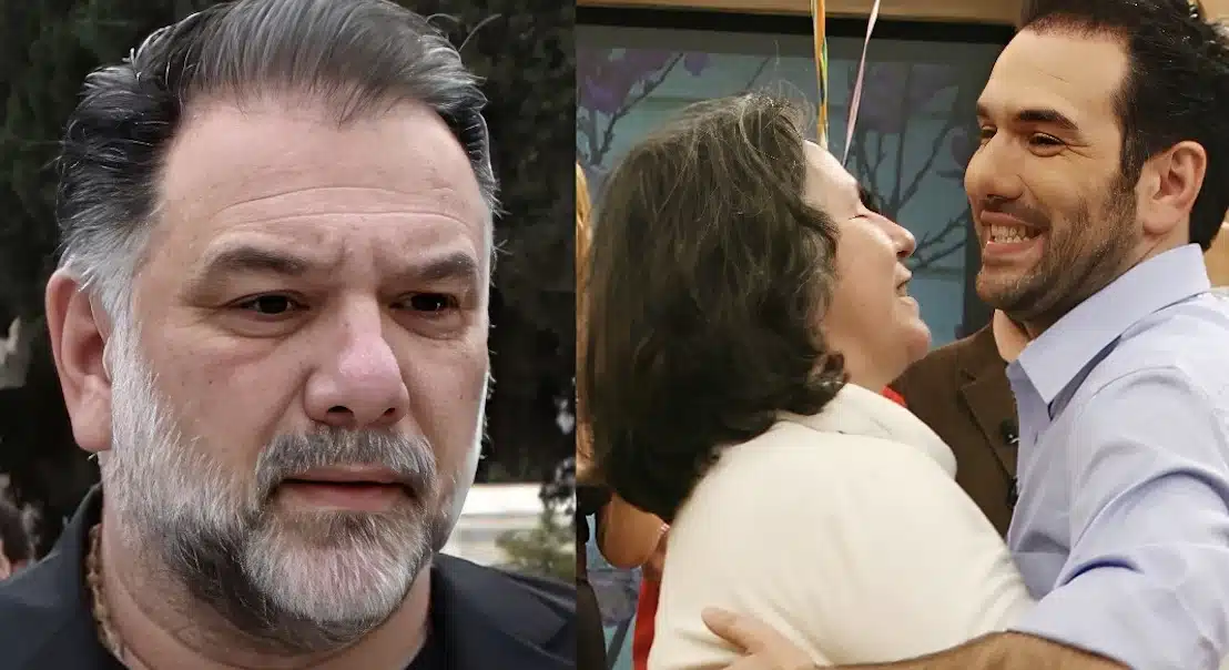 Γρηγόρη Αρναούτογλου: Με τον γιο του στην κηδεία της μαμάς του – Οι φωτογραφίες που ανέβασε η πρώην σύντροφός του