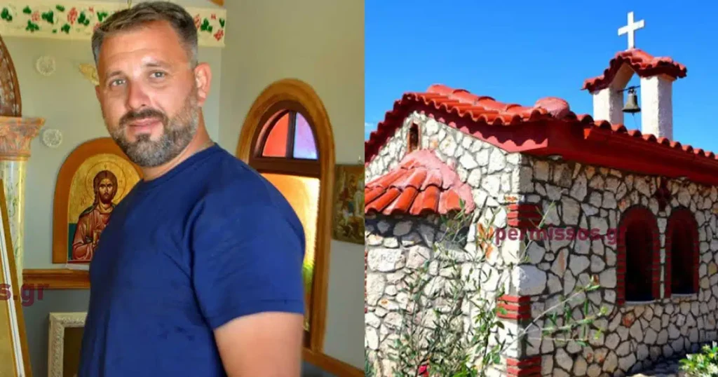 O Βαγγέλης Παπαλουκάς είδε τον Άγιο Ιωάννη Ρώσο στον ύπνο του και έφτιαξε εκκλησάκι προς τιμή του