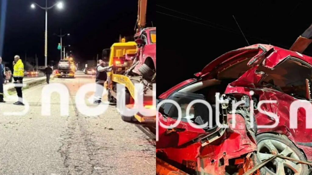 Νέα τραγωδία στην άσφαλτο: Ένας νεκρός και τραυματίες σε σφοδρό τροχαίο τριών ΙΧ – Σμπαράλια τα αυτοκίνητα (video)