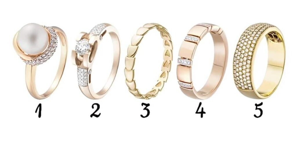 Διάλεξε ένα δαχτυλίδι για να δεις τι είδους γυναίκα είσαι