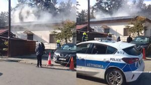 ΕΚΤΑΚΤΟ – ΒΙΝΤΕΟ: Πυρκαγιά κοντά στην εκκλησία