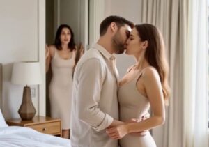 Μπήκα στο υπνοδωμάτιό μας και βρήκα τον άντρα μου με μια άλλη γυναίκα αλλά αντί να ουρλιάξω, έκανα κάτι που τους άφησε και τους δύο άφωνους