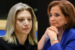 ΤΗΝ ΤΕΛΕΙΩΣΕ ΜΕ ΔΥΟ ΚΟΥΒΕΝΤΕΣ – ΣΑΛΟΣ ΜΕ ΟΣΑ ΕΙΠΕ Η ΜΠΑΚΟΓΙΑΝΝΗ ΓΙΑ ΤΗΝ ΚΑΡΥΣΤΙΑΝΟΥ