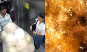 EKTAKTO: ΕΚΡΗΞΗ ΜΕΣΑ ΣΕ ΑΣΑΝΣΕΡ ΑΠΟ…ΜΠΑΛΟΝΙΑ – ΕΧΟΥΜΕ ΔΥΟ ΣΟΒΑΡΑ ΤΡΑΥΜΑΤΙΕΣ