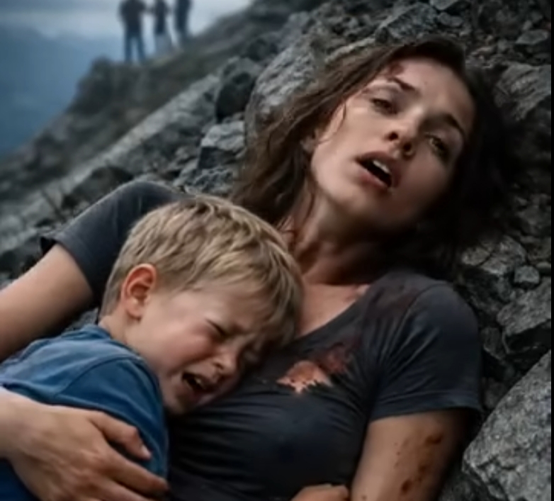 Οι γονείς μου έσπρωξαν εμένα και τον εξάχρονο γιο μου από έναν γκρεμό· ενώ προσπαθούσα να καταλάβω τι συνέβαινε