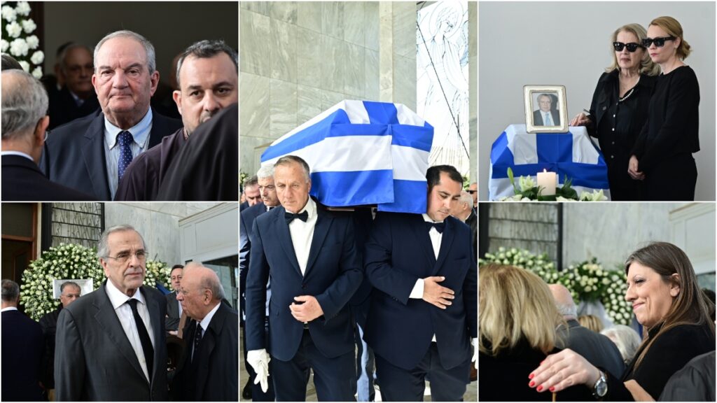 Κηδεία Παπαληγούρα: Πλήθος πολιτικών στο τελευταίο αντίο – Συγκίνησε η κόρη του με τον επικήδειο