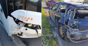 ΕΚΤΑΚΤΟ ΤΩΡΑ: ΤΡΟXΑΙΟ ΜΕ ΚΤΕΛ ΚΑΙ 58 ΕΠΙΒΑΤΕΣ – ΟΙ ΠPΩΤΕΣ ΠΛΗΡΟΦΟΡΙΕΣ