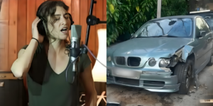 Κολωνάκι: Η Αγγελική Σύρκου από τους «Χαΐνηδες» είναι η τραγουδίστρια που πήρε σβάρνα 5 οχήματα