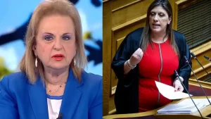 Παγώνη για Κωνσταντοπούλου: «Επιτρέπονται αυτοί οι χαρακτηρισμοί στον υπουργό Υγείας;»