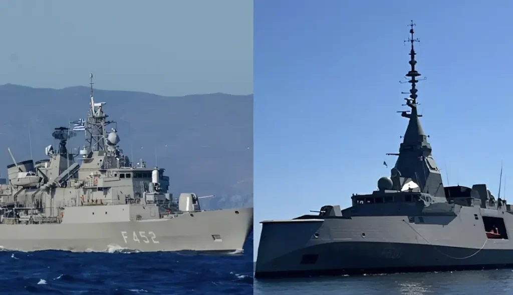 Απέπλευσαν οι δύο ελληνικές φρεγάτες «Κίμων» και «Ψαρά» για την Κύπρο