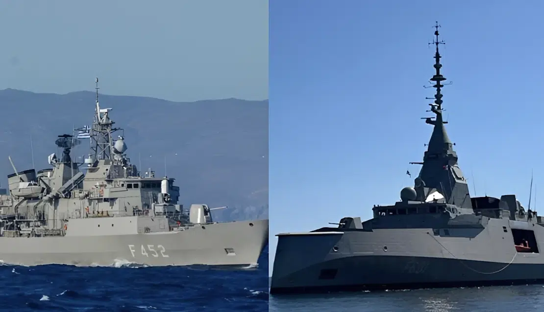 Απέπλευσαν οι δύο ελληνικές φρεγάτες «Κίμων» και «Ψαρά» για την Κύπρο