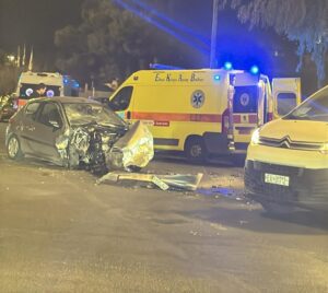 ΕΚΤΑΚΤΟ ΤΩΡΑ – Σοκαριστικο τροχαιο