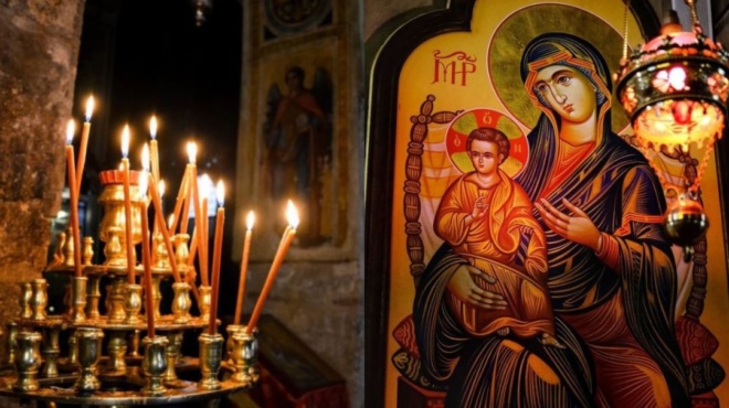 Ανατριχίλα: Έψαλαν τον Ακάθιστο Ύμνο στην Παναγία των Βλαχερνών στην Κωνσταντινούπολη – Δείτε βίντεο