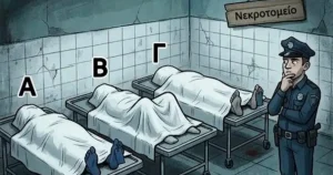 Ποιος από τους 3 είναι ζωντανός; Κοίταξε προσεκτικά τις λεπτομέρειες!